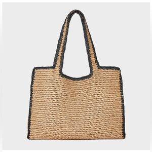 A New Day straw tote bag
